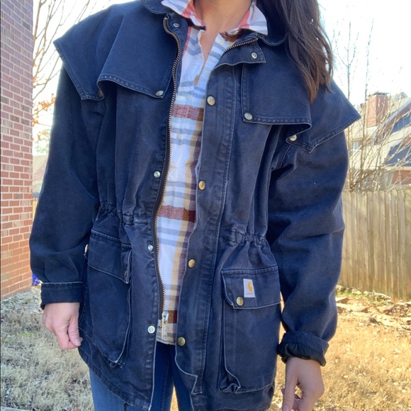 carhartt duster jacket
